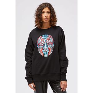 Custo Barcelona Black Cotton Sweater